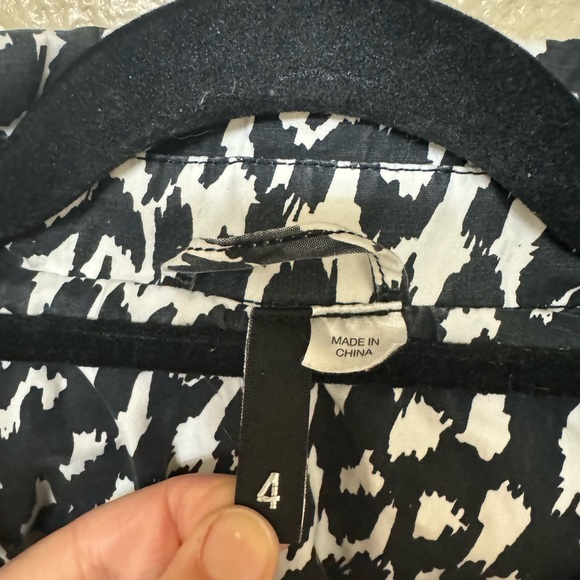 Leopard animal print Peacoat trench coat - Picture 5 of 10